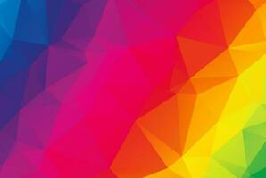 Polygonal pattern triangular poly texture multicolored polygon shape wallpaper art photo