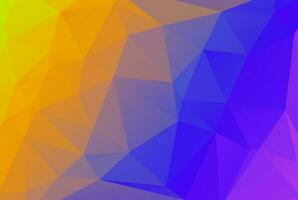 Triangle pattern multicolored polygon texture abstract shape background artwork photo