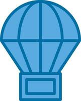 Parachute Vector Icon Design