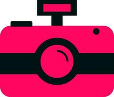 Isolated photography camera. vector