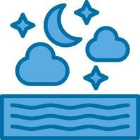 Night Vector Icon Design