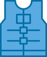 Life jacket Vector Icon Design