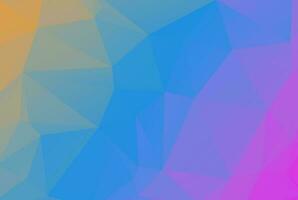 Triangle pattern multicolored polygon texture abstract shape background artwork photo