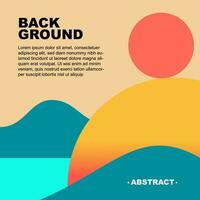 Vibrant Vector Fluid Backgrounds for Summer Collection