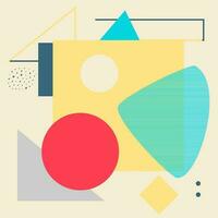 Geometric shape Wallpaper. Vector Illustrations Abstract Backgrounds, Posters, and Banners
