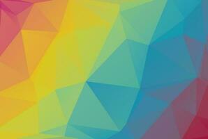 Polygonal pattern triangular poly texture multicolored polygon shape wallpaper art photo