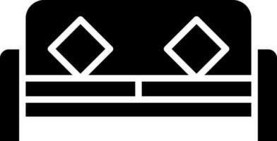 Vector illustration of sofa.