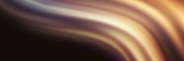 Beige brown color gradient wave on dark background grainy texture effect abstract banner website header design photo