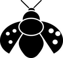 Character of a honey bee. vector