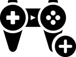 Add video game icon in flat style. vector