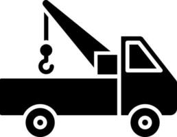 Vector illustration of tow truck.