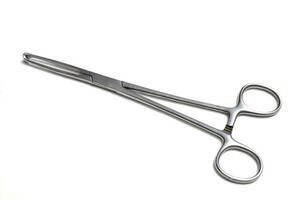 Surgical instruments isolated photo