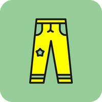 Pants Vector Icon Design