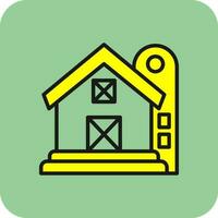 Barn Vector Icon Design