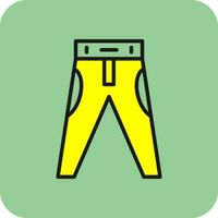 Pants Vector Icon Design