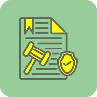 Legal document Vector Icon Design