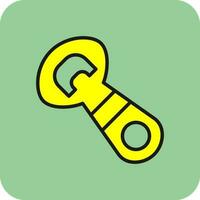 Bottle opener Vector Icon Design