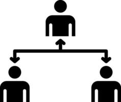 User connection or networking icon. vector