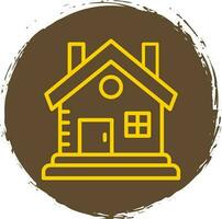 Cabin Vector Icon Design