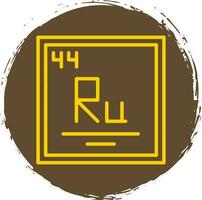 Ruthenium Vector Icon Design
