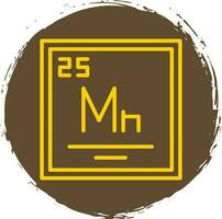 Manganese Vector Icon Design