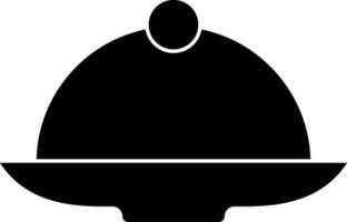 Vector sign or symbol of cloche icon.