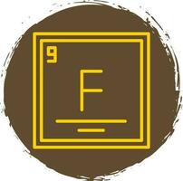 Fluorine Vector Icon Design