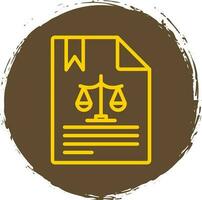 Legal document Vector Icon Design