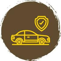 Car insurance Vector Icon Design