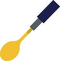 Flat style spoon icon. vector