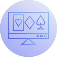 Online Gambling Vector Icon