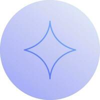 Unique Diamond Vector Icon