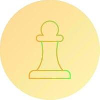 Unique Pawn Vector Icon