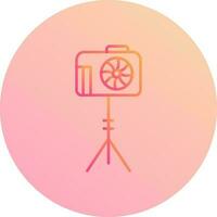 Unique Camera Stand Vector Icon