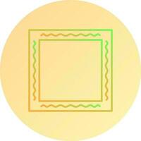 Unique Frame Vector Icon