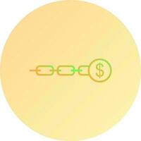 Unique Link Sales Vector Icon