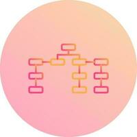 Unique Seo Structure Vector Icon