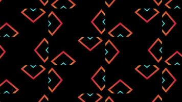 Abstract Geometric Shape Pattern Background video