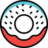 donut vector illustration on a background.Premium quality symbols.vector icons for concept and graphic design.