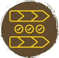 Value chain Vector Icon Design