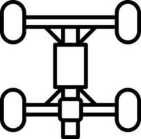 Chassis Vector Icon Design