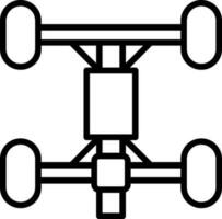 Chassis Vector Icon Design