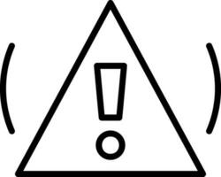 Warning Vector Icon Design