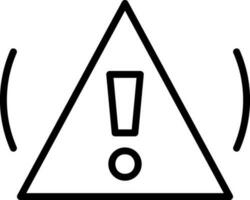 Warning Vector Icon Design