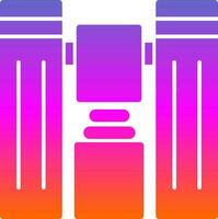 Clothes folder Vector Icon Design