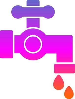 Water tap Vector Icon Design
