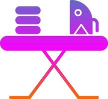 Ironing board Vector Icon Design