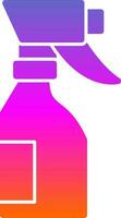 Spray bottle Vector Icon Design