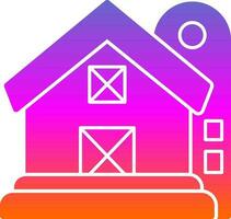 Barn Vector Icon Design