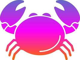 Crab Vector Icon Design